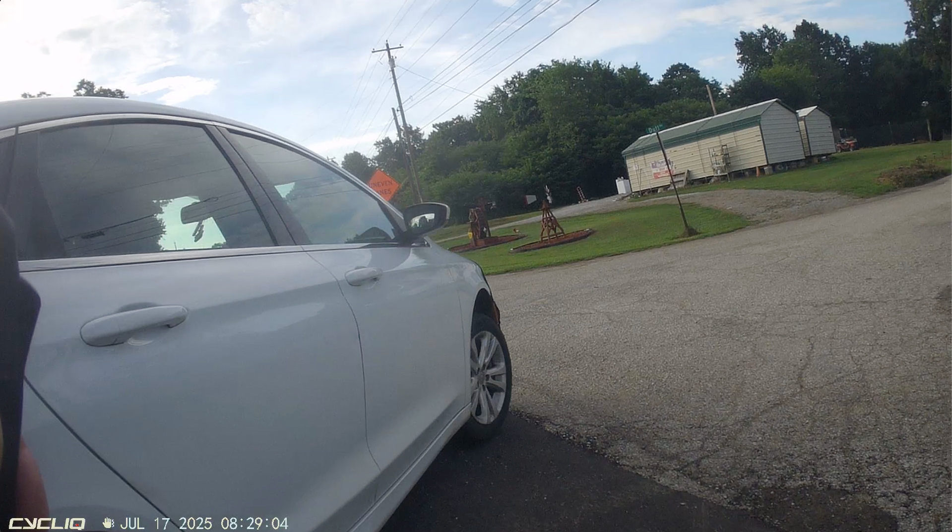 Cyclist Told To Carry Gun After Road Rage