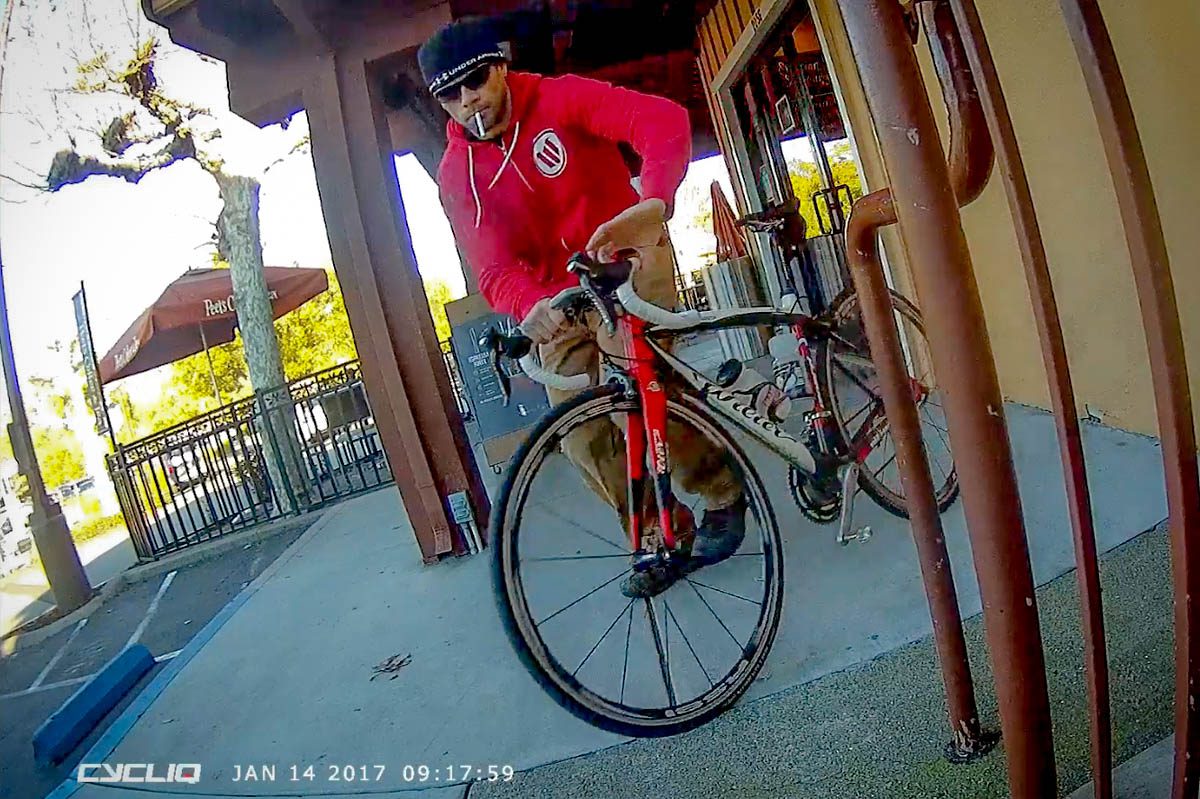 Bike Thief Caught on Fly12