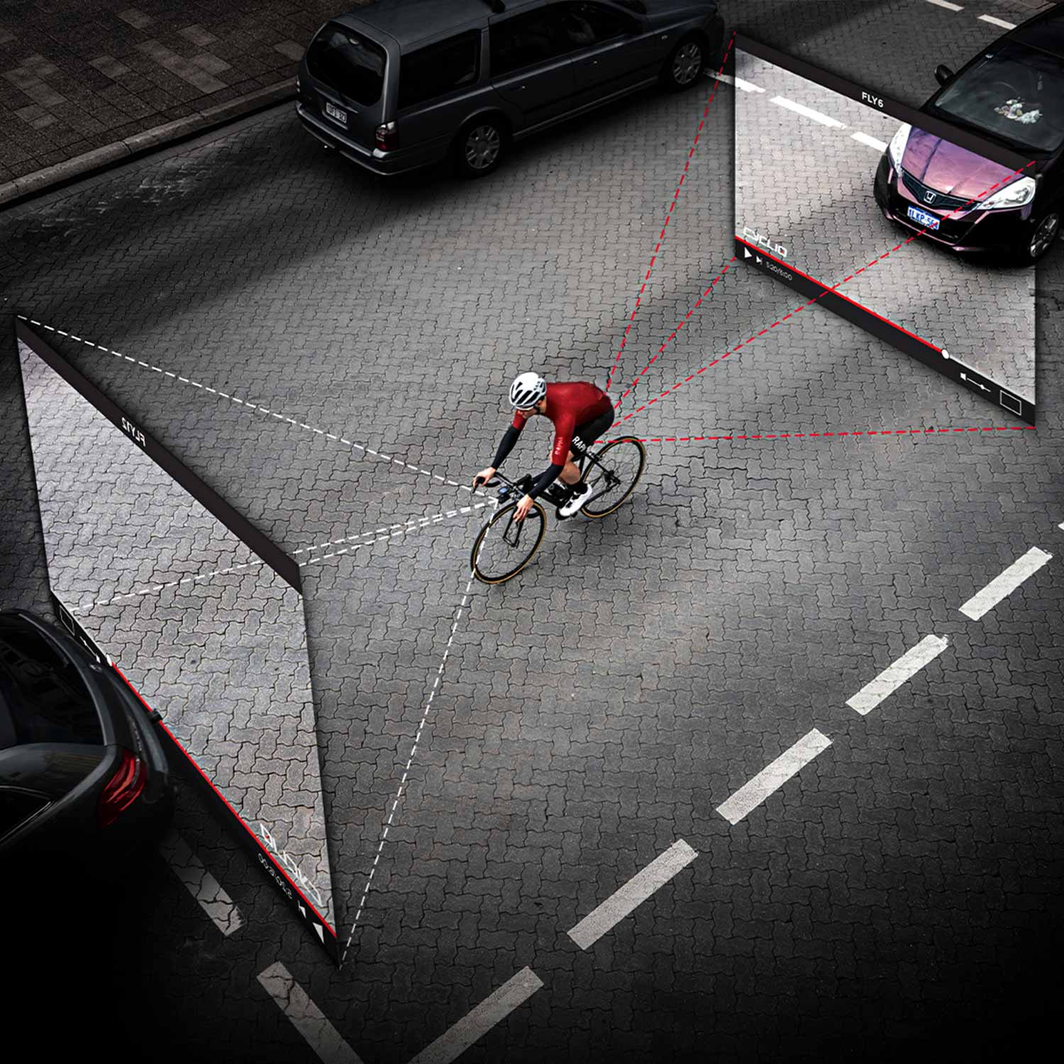 Cycliq Fly6 Pro - 4K Rear Camera + Light