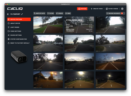 CycliqPlus Cycling Safety Software - Cycliq - Bike Camera and Safety Lights