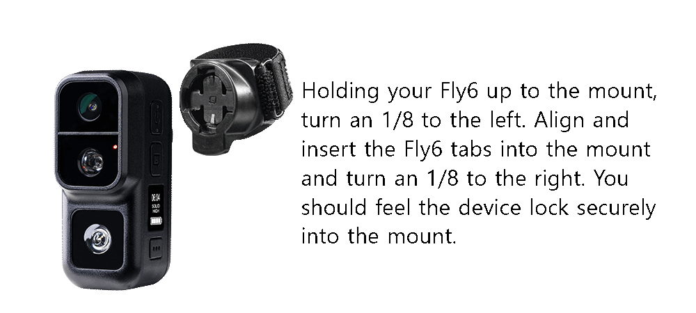 Fly6 Pro Quick Start Guide - Mounting
